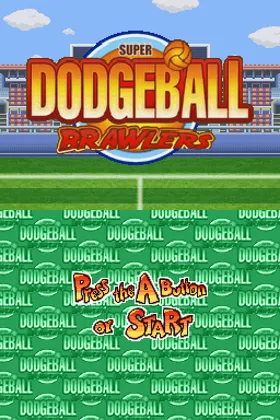 Super Dodgeball Brawlers (USA) screen shot title